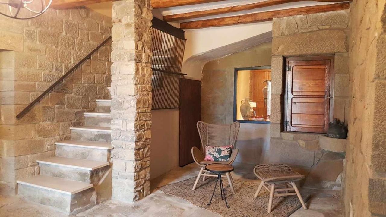 Casa Rural Els Esclopets Sanauja Bagian luar foto
