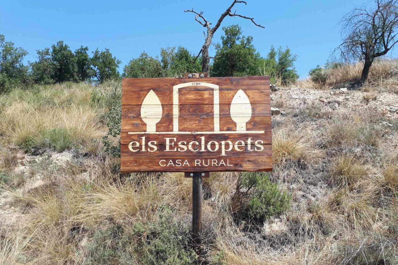 Casa Rural Els Esclopets Sanauja Bagian luar foto
